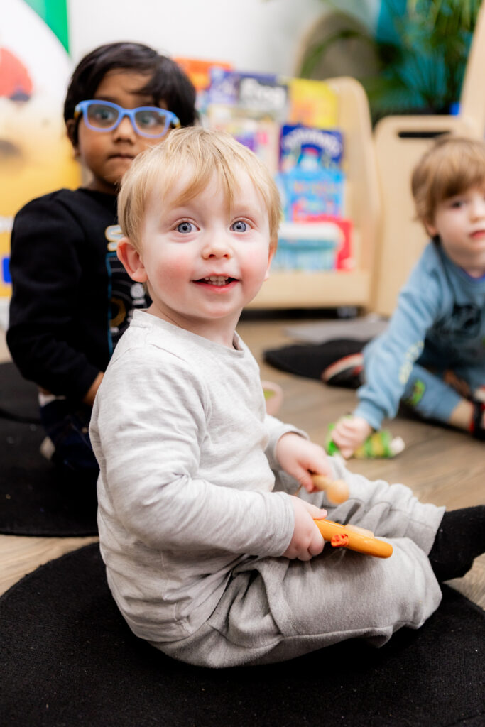 Children at a Molly Moocow class